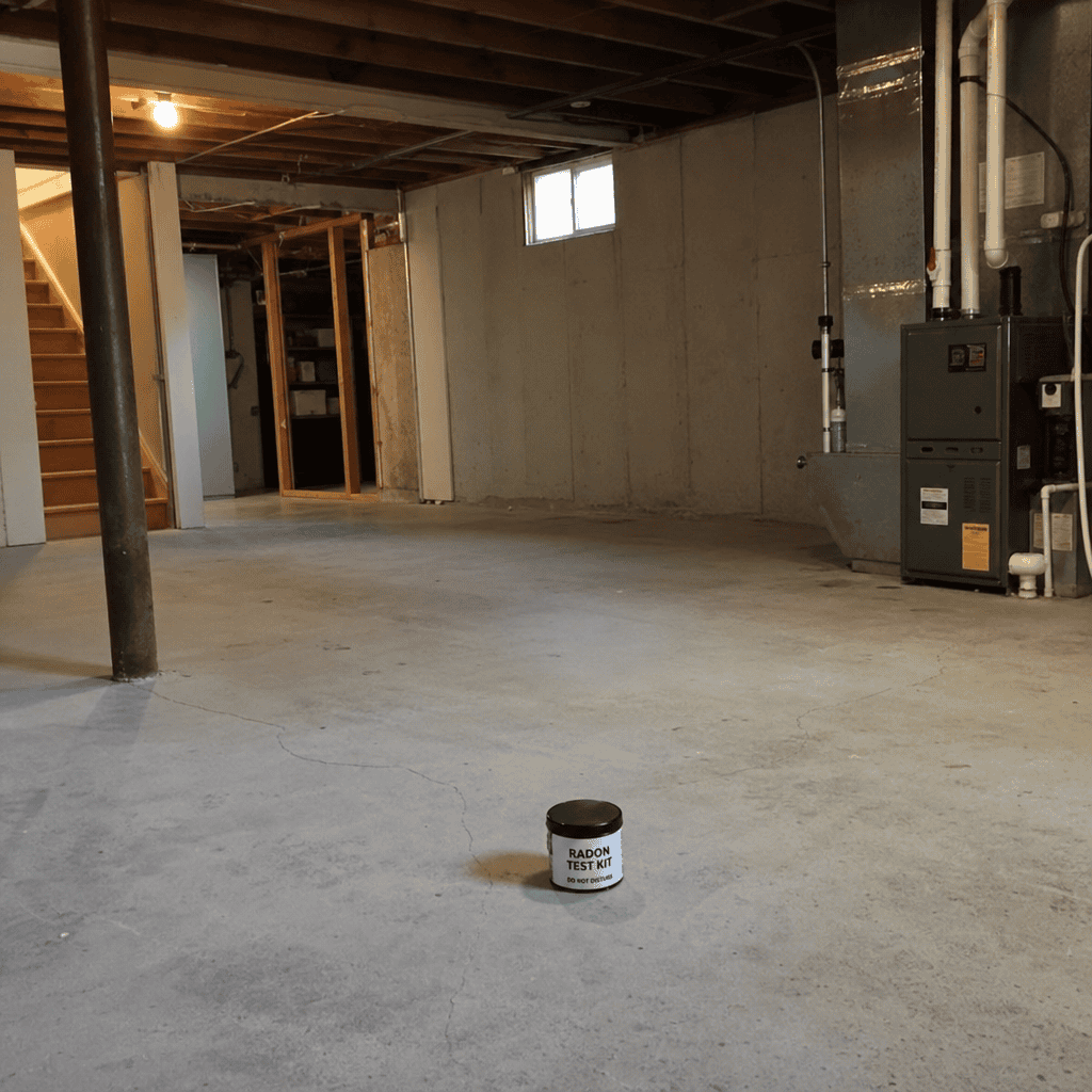 Radon tasting kit