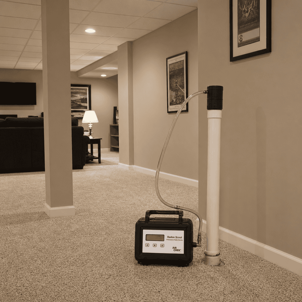 Professional radon testing services